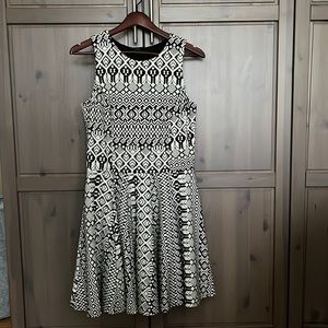 Cynthia Rowley, sz Small geometric pattern dress
